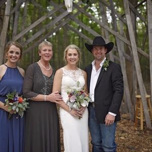 Bridesmaid Blue Lulu Dress